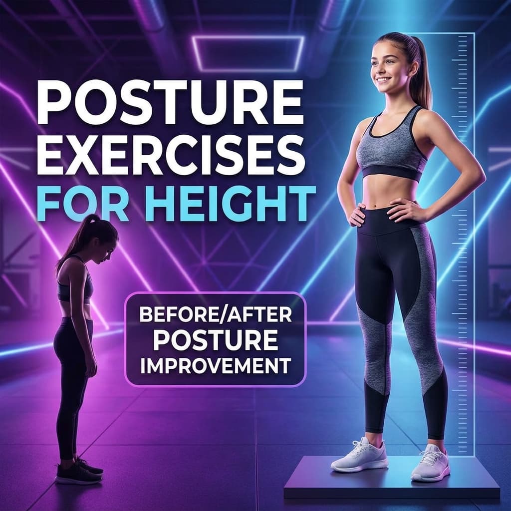 Posture Exercises for Height: Add Inches Naturally with Better Alignment